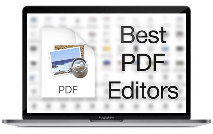best pdf editer for mac